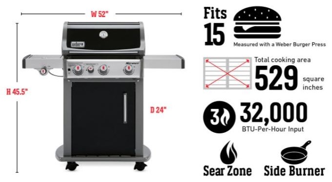 Weber spirit e330 review cheap